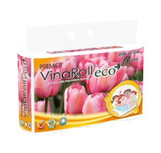  Giấy vệ sinh PREMIER VinaRoll Eco Không Lõi 