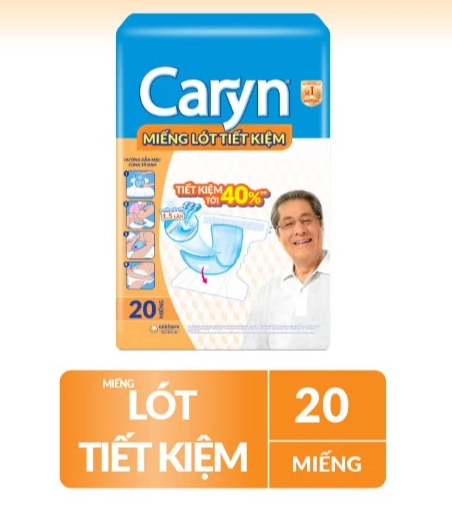  Miếng lót tiết kiệm Caryn 20 miếng 
