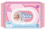  Khăn ướt trẻ em Bobby 100 miếng/gói 