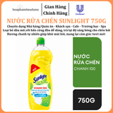  Nước rửa chén Sunlight chai 750g 