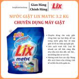  Nước giặt Lix 3.2 kg hương nước hoa, khử mùi nấm mốc 