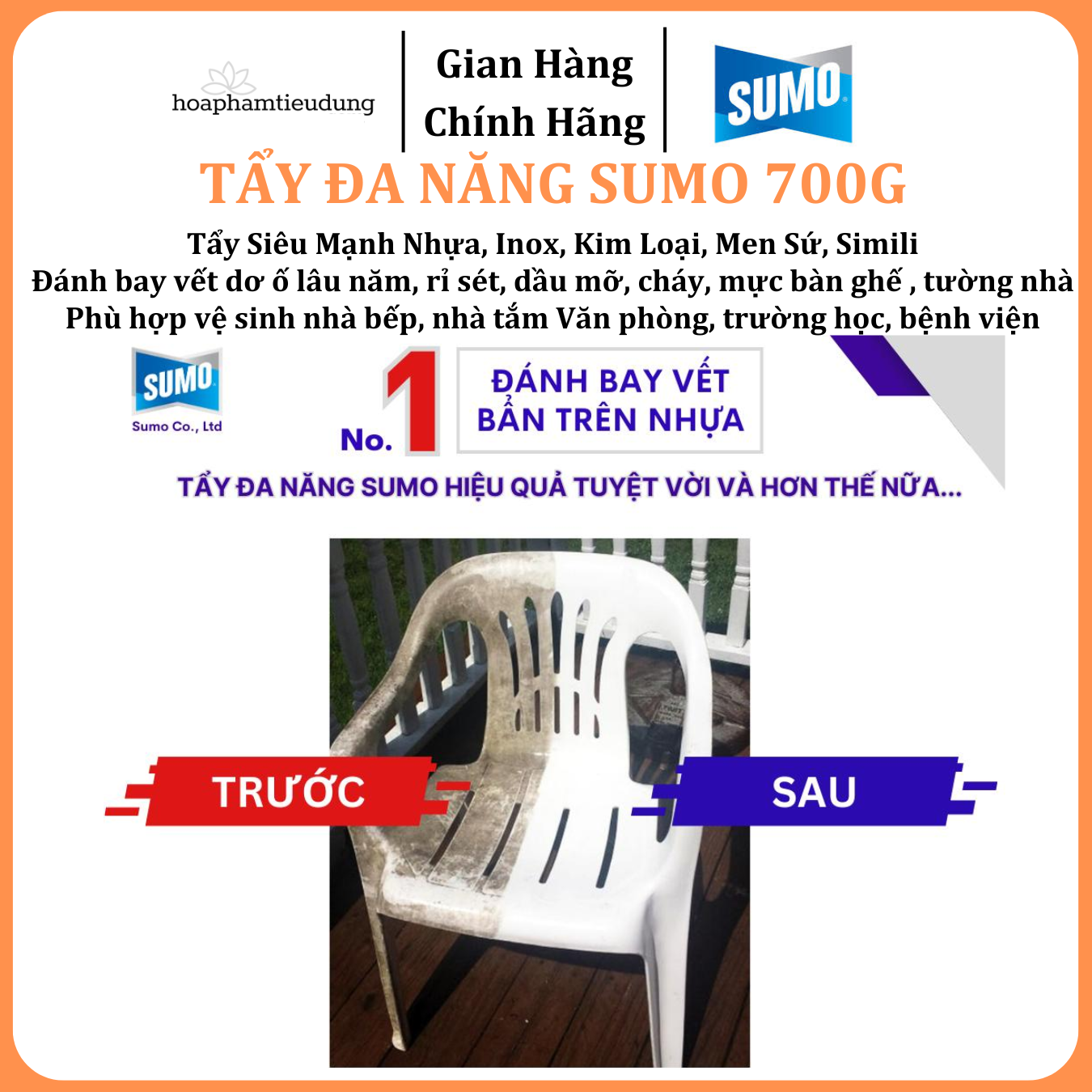  Tẩy Đa Năng Sumo 350-700g 