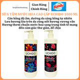  Sữa tắm nước hoa cao cấp UCHIDO dưỡng ẩm, làm sáng da 1L - 10L 