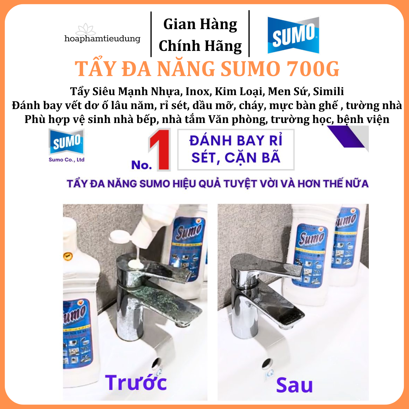  Tẩy Đa Năng Sumo 350-700g 