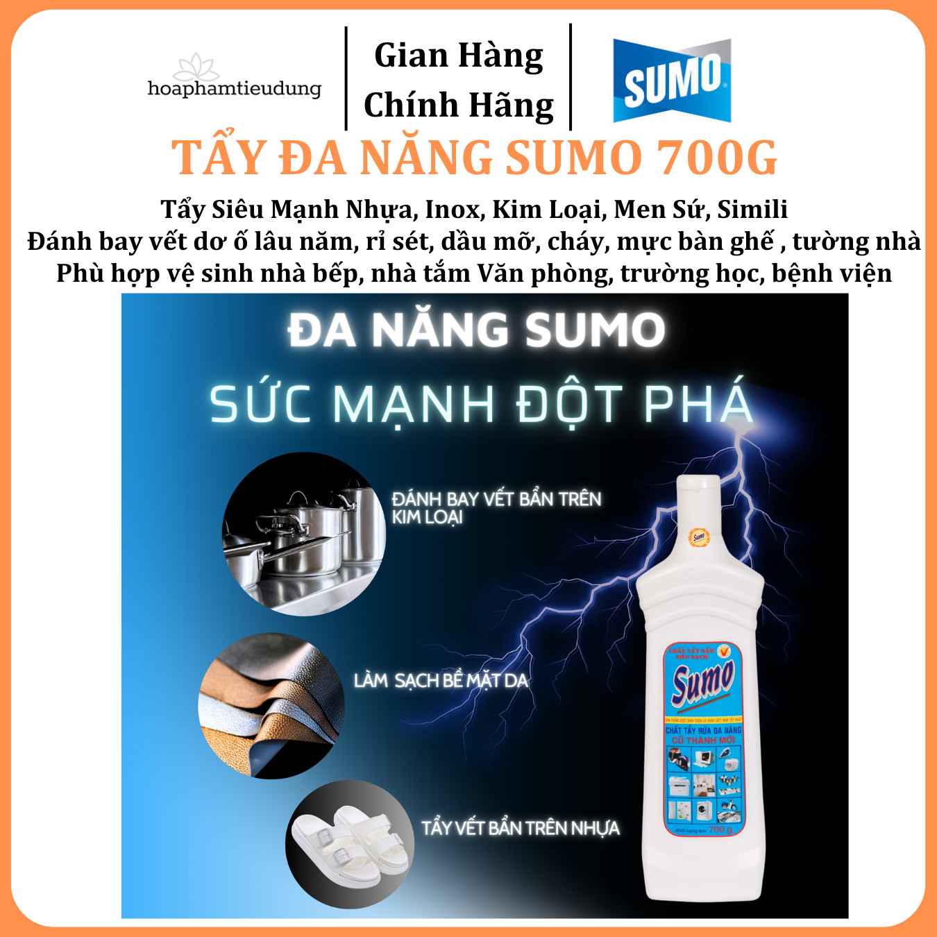  Tẩy Đa Năng Sumo 350-700g 