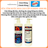  Sữa tắm nước hoa cao cấp UCHIDO dưỡng ẩm, làm sáng da 1L - 10L 