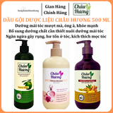  Dầu gội dược liệu chiết xuất thiên nhiên CHÂU HƯƠNG 500ml 