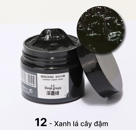  Xi kem đánh giày, chuyên sửa chữa vết bong tróc cho túi ví, áo, ghế da EIDECHSE 50ml 