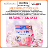  Sáp Thơm Phòng Lovenose Lan Tỏa Hương Thơm Ngát 50 Ngày, Khử Mùi Toàn Diện Cho Mọi Không Gian Sống 230g 