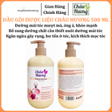  Dầu gội dược liệu chiết xuất thiên nhiên CHÂU HƯƠNG 500ml 