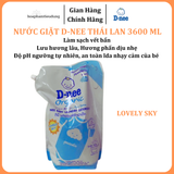  Nước giặt D-nee Thái Lan túi lớn 3600ml 