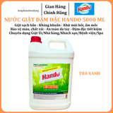  Nước giặt đậm đặc Hando 5L khử mùi hôi, ẩm mốc, chuyên dụng Giặt ủi, Quán ăn, Nhà hàng, Khách sạn, Cafe, Spa 
