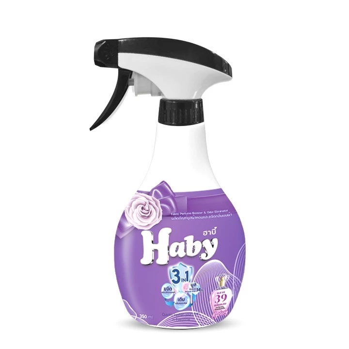  Xịt Vải & Khử Mùi 350ml HABY – Hương Thơm Tươi Mát, Lưu Hương Lâu, Khử Mùi Cực Hiệu Quả 