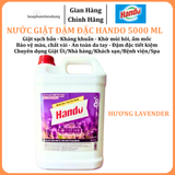  Nước giặt đậm đặc Hando 5L khử mùi hôi, ẩm mốc, chuyên dụng Giặt ủi, Quán ăn, Nhà hàng, Khách sạn, Cafe, Spa 