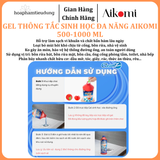  Gel sinh học CleanZ phòng tắc nghẽn, làm sạch đường ống rửa bát, rửa mặt, khử mùi hôi hiệu quả 