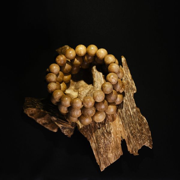  Vòng tay Trầm hương Như Ý đốt tròn – 14 ly 