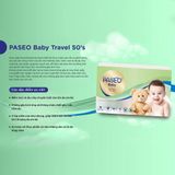  Khăn Giấy Rút Cho Bé PASEO Baby Mềm Mịn An Toàn Cho Da Nhạy Cảm (3 Lớp) 