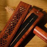  Nhang Trầm hương không tăm An Lạc + Khay gỗ 