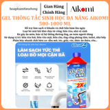  Gel sinh học CleanZ phòng tắc nghẽn, làm sạch đường ống rửa bát, rửa mặt, khử mùi hôi hiệu quả 