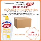  Nước Rửa Tay Lifebuoy Bảo Vệ Khỏi 99.9% Vi Khuẩn Gây Bệnh Với Ion Bạc+ Hỗ Trợ Cùng Đề Kháng Da Tự Nhiên 450g 