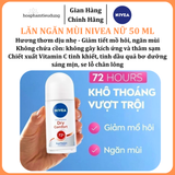  Lăn Ngăn Mùi NIVEA nữ Sáng Mịn | Mờ Thâm | Se Khít Lỗ Chân Lông | Tươi mát | Khô thoáng | Ngăn vệt ố 50 ml 