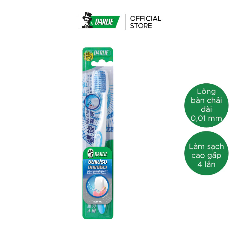  Bàn Chải Đánh Răng Darlie Làm Sạch Sâu Gấp 4 Lần - Spiral Clean 