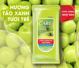  Khăn ướt chăm sóc gia đình Fressi Care Apple gói 20 miếng/gói 