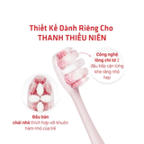 Bàn Chải Lipzo Teen Lông Chỉ Tơ Xoắn Kép Êm Dịu, Thiết Kế Vừa Khuôn Miệng Tuổi Trẻ, Phụ Nữ 