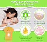  Sữa Tắm Gội Em Bé HIPPY Chiết Xuất Lá Trầu Không 370ml – Dịu nhẹ, sạch rôm sẩy, an toàn da nhạy cảm 