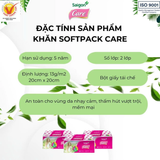  Khăn Softpack Saigon Care 180 tờ 