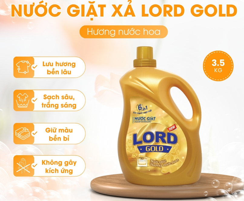  Nước Giặt Lord 3.2-3.5 Kg 
