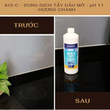  Nước tẩy dầu mỡ hương chanh Becker KI3-C - pH 11 (Nhập khẩu Đức) 