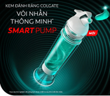  Kem đánh răng Colgate vòi nhấn thông minh, khóa chân không hạn chế tiếp xúc vi khuẩn 130g/ ống 