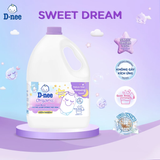  Nước giặt D-nee cho trẻ sơ sinh, mềm dịu, thơm nhẹ, không hư hại quần áo - Can 3000ml 