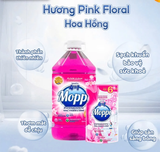  Nước Lau Sàn Moppi Benefits 4 IN 1 Sạch Khuẩn, Sáng Bóng, Thơm Lâu Gấp 6 Lần, Chiết Xuất Thiên Nhiên 5200ml 