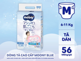  Tã dán cao cấp Moony NB/S/M/L - Nhập khẩu từ Nhật Bản 
