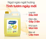  Nước Rửa Chén Dầu Rửa Bát Oroplus Hương Chanh Khử Mùi Thức Ăn Làm Sạch Bát Đĩa Sáng Bóng Không Hại Da Tay 9.36 kg 