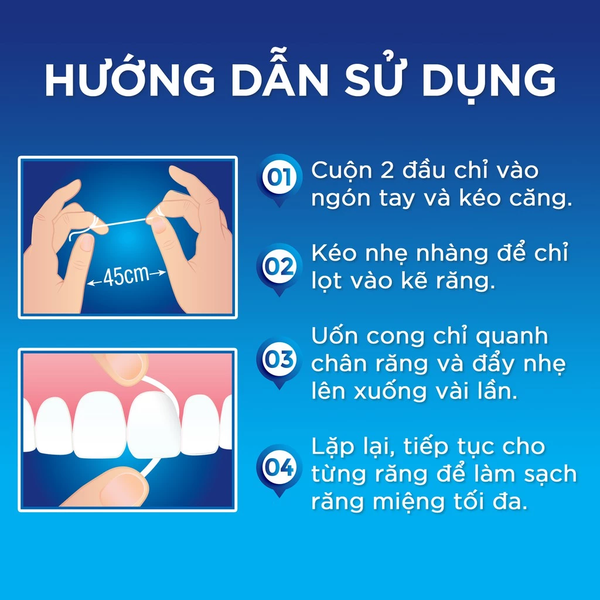  Chỉ Nha Khoa ORAL-B Essential Floss - Hộp 50m 