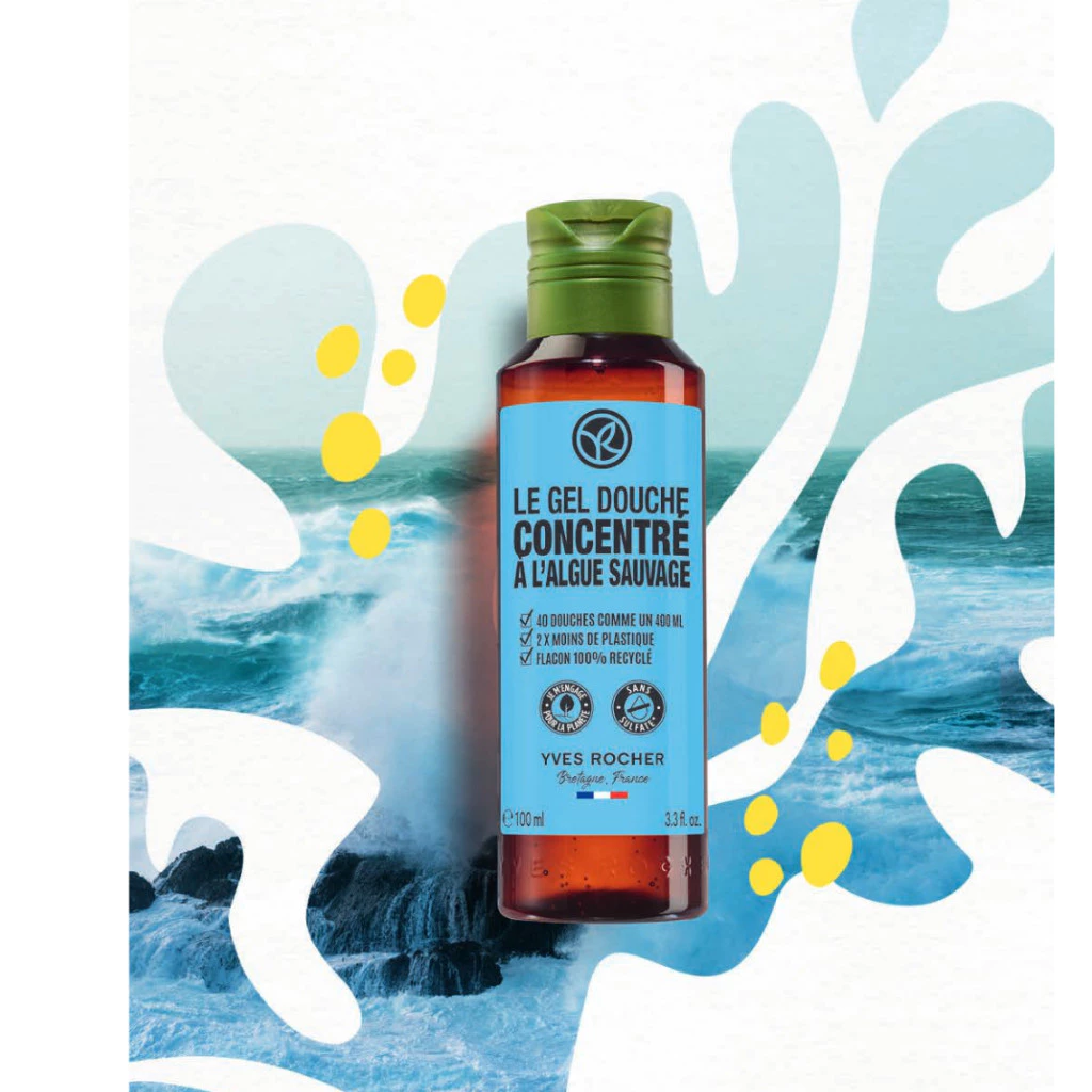  Gel tắm cô đặc Yves Rocher Concentrated Shower Gel 100ml 