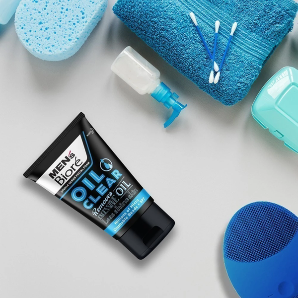  Sữa Rửa Mặt Men Biore Hạt Tác Động Kép Sạch Nhờn 100g 