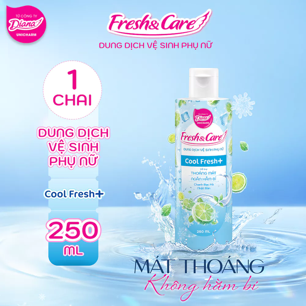  Dung dịch vệ sinh phụ nữ Fresh & Care Cool+ 150ml/250ml 