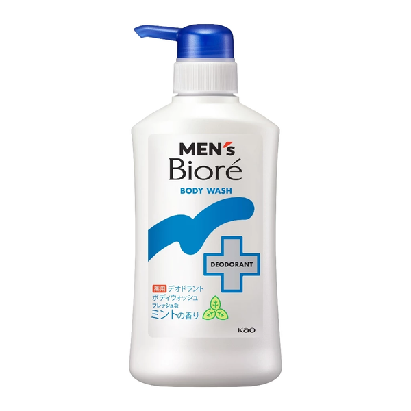 Sữa Tắm Khử Mùi Men's Biore - Bạc Hà Mát Lạnh 420ml 