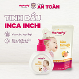  Dầu tắm gội cho bé Mamamy gốc thực vật thiên nhiên, dịu lành tinh dầu bưởi & tía tô 
