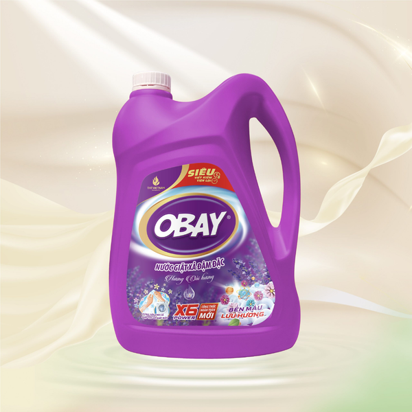  Nước giặt xả đậm đặc lưu hương Obay 4500ml 