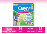  Tã Quần Người Lớn Caryn Mỏng Nhẹ/Mỏng Thoáng Chống Tràn, Cho Người Già Tự Đi Lại Size M16/M32 