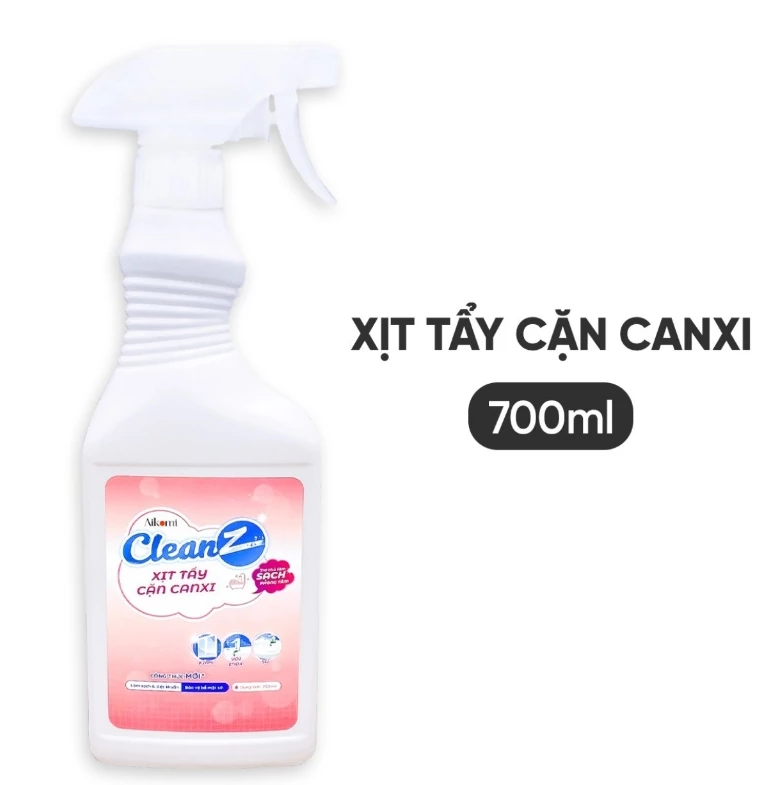  Chai Sạch Đa Năng CLEANZ hương chanh Vệ Sinh Nhà Tắm Chống Ăn Mòn Inox Vệ Sinh Vòi Rửa, Vòi Sen, Vách Kính 350-700ml 