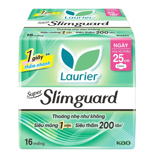  Băng Vệ Sinh Laurier Siêu Mỏng 1mm GÓI LỚN TIẾT KIỆM 