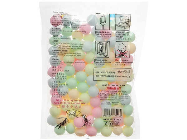  Long Não Thuận An Viên Tròn Màu 500g 