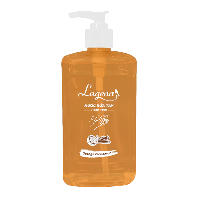  Gel Rửa Tay Sizen LAGENA 500ml – Dịu nhẹ & Kháng khuẩn, Dưỡng ẩm mềm mịn với Vitamin E 