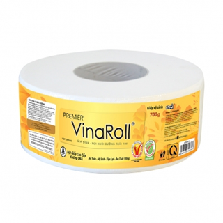  Giấy vệ sinh Jumbo cuộn PREMIER VinaRoll 700g 